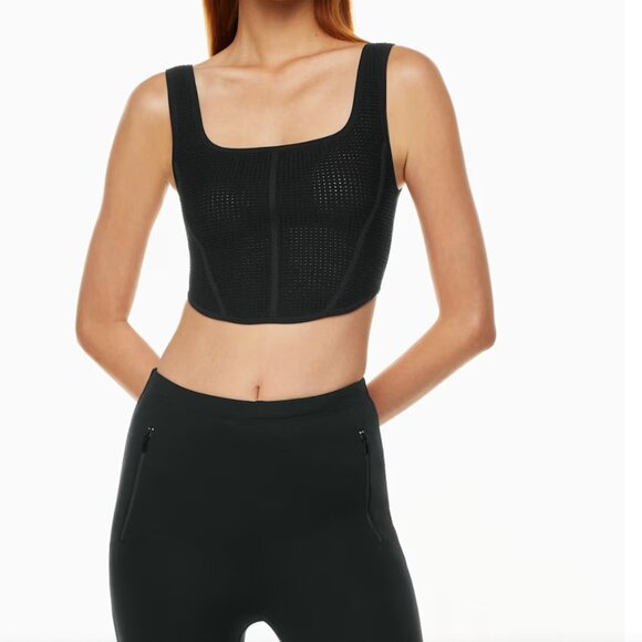 Aritzia + Zara Black Tank Bundle (sz S) - Picture 7 of 7